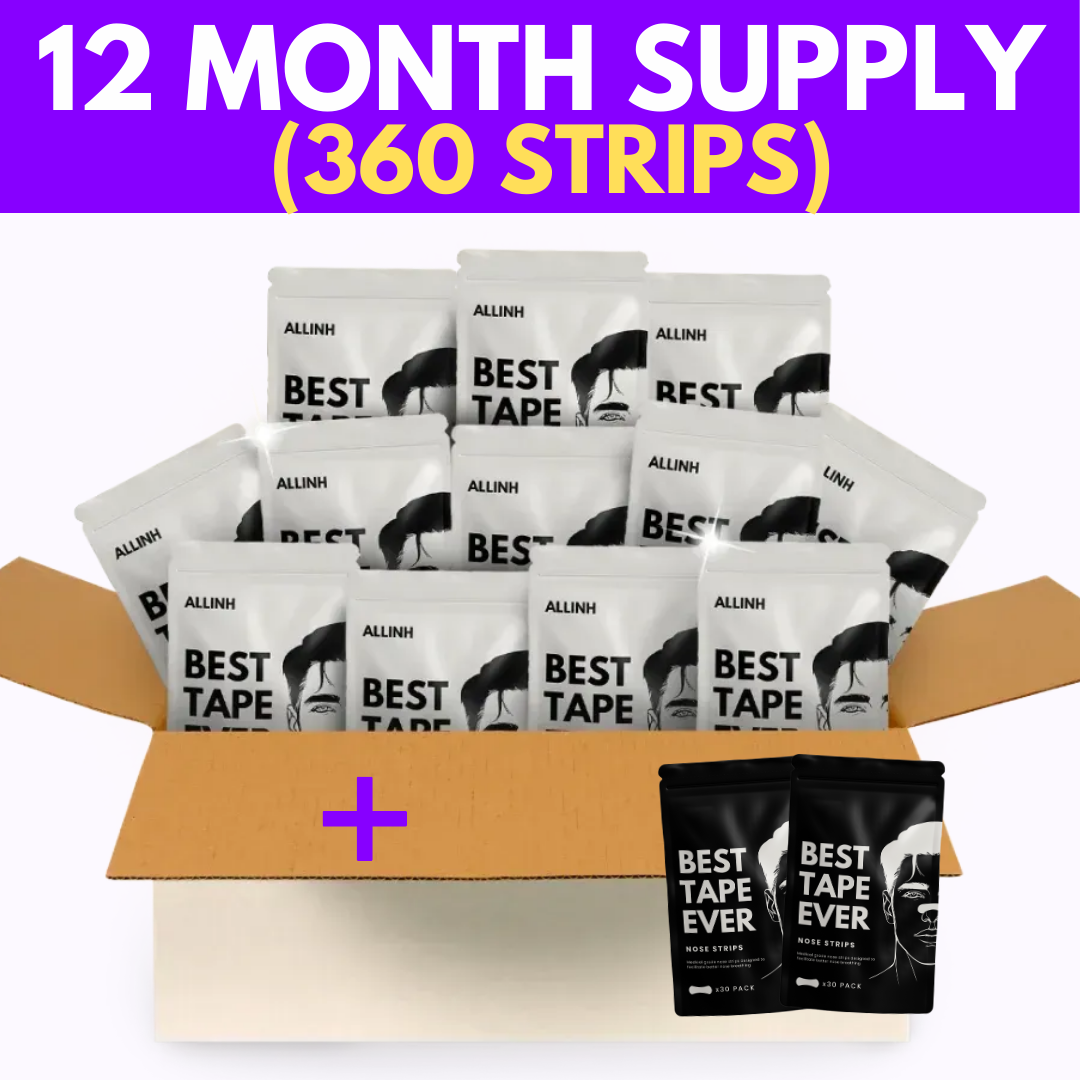 PREMIUM MOUTH TAPE - 12 PACK BUNDLE