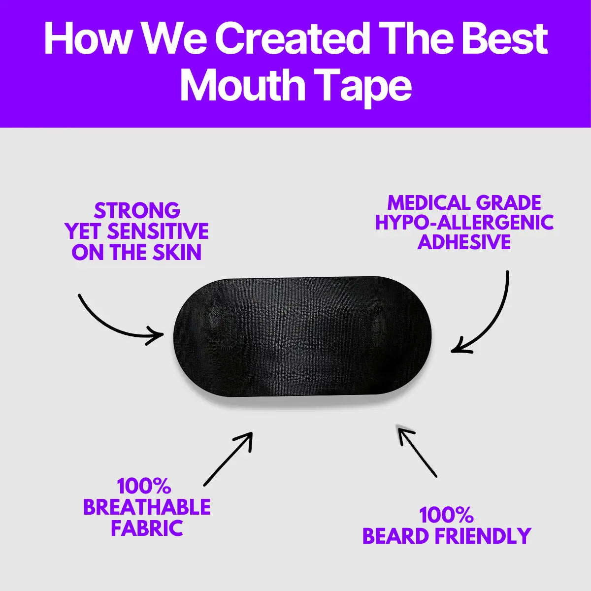 PREMIUM MOUTH TAPE - 12 PACK BUNDLE