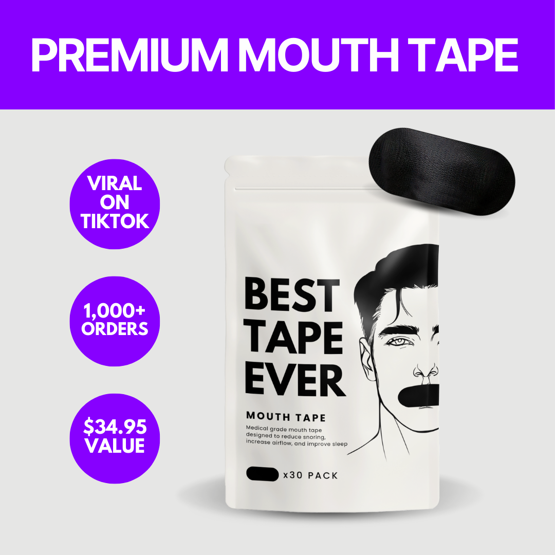 PREMIUM MOUTH TAPE - 3 PACK BUNDLE